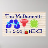 ここは5時だ ポスター (正面)