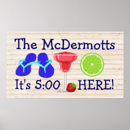 ここは5時だ ポスター