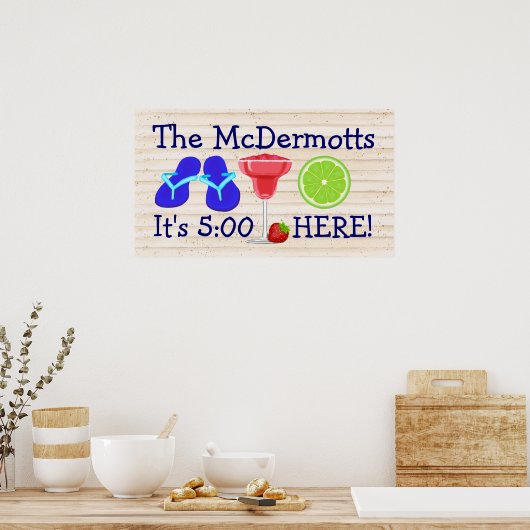 ここは5時だ ポスター (キッチン)