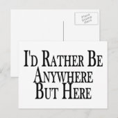 ここよりどこにでもいる ポストカード (正面/裏面)