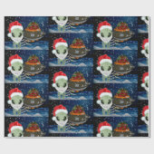 ここサ来タクロース ラッピングペーパー (フラット)