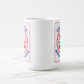 ここストップの金 コーヒーマグカップ (中央)