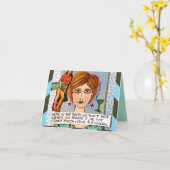 ここ南に隠れてない熱狂する カード (黄色い花)