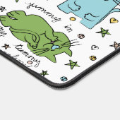 ここ子猫子猫デスクマット デスクマット (コーナー)