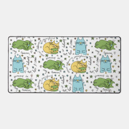 ここ子猫子猫デスクマット デスクマット