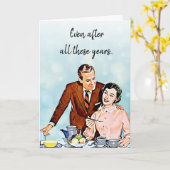 ここ数年でレトロバレンタインデー カード (黄色い花)