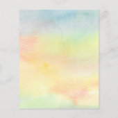 ここ来でサンベビーシャワー招待状 (裏面)