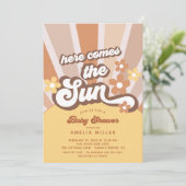 ここ来でサンベビーシャワー招待状 招待状 (スタンド正面)