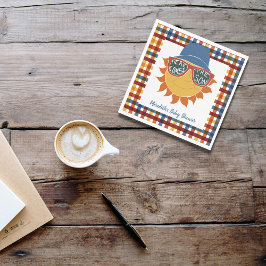 ここ来でソンプライド男の赤ちゃんシャワー スタンダードランチョンナプキン