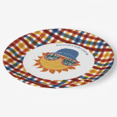 ここ来でソンプライド男の赤ちゃんシャワー ペーパープレート (アングル)