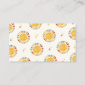 ここ来でソンボホレトロサンおむつラッフル エンクロージャーカード (裏面)