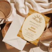 ここ来でソンボホ男の赤ちゃんシャワー招待状 招待状