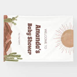 ここ来で太陽の息子の赤ちゃんシャワー歓迎 横断幕