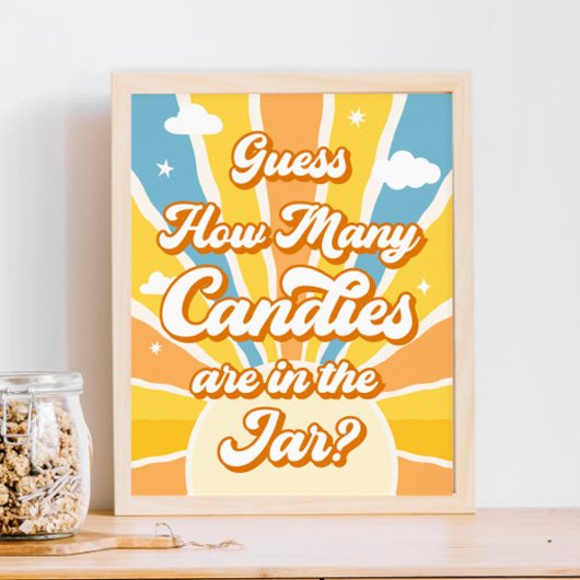 ここ来で太陽の赤ん坊のシャワーは、いくつを推測 ポスター