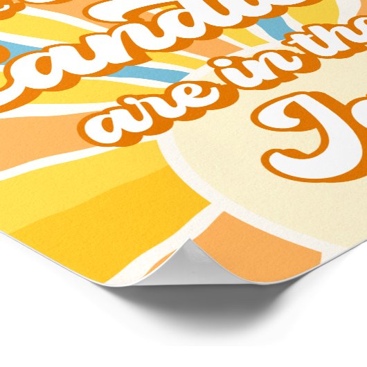 ここ来で太陽の赤ん坊のシャワーは、いくつを推測 ポスター (角)