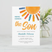 ここ来で孫子の赤ん坊シャワー 招待状 (スタンド正面)