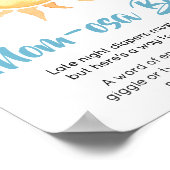 ここ来で息子かわいい太陽ママ長バー ポスター (角)