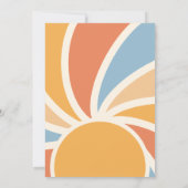 ここ来で息子が赤ちゃんシャワー招待状 招待状 (裏面)