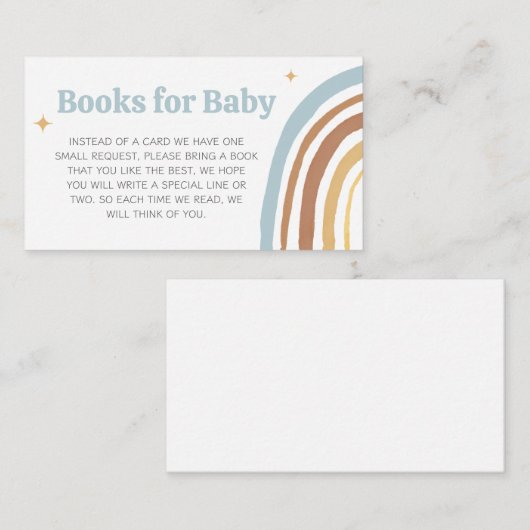 ここ来で息子の男の子のシャワーのベビー エンクロージャーカード (正面/裏面)