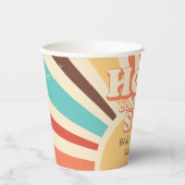 ここ来で息子の赤ちゃんシャワーパーティー 紙コップ (正面)