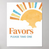 ここ来で息子の赤ん坊のシャワーが好き ポスター (正面)