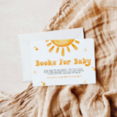 ここ来で息子の赤ん坊シャワーのベビー エンクロージャーカード