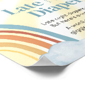 ここ来で息子レトロ深夜おむつ ポスター (角)