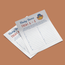 ここ来で息子男の赤ちゃんシャワーゲーム