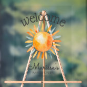 ここ来で息子男の赤ちゃんシャワー歓迎 アクリルサイン (ニュートラル)