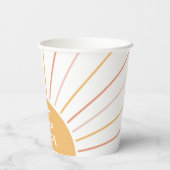 ここ来で日ボホサンシャイン誕生日紙クー 紙コップ (裏面)