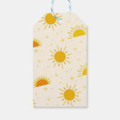 ここ来で男の子の赤ちゃんシャワー ギフトタグ (裏面)