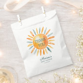 ここ来で男の子の赤ちゃんシャワー フェイバーバッグ (クリップ留めされた状態)