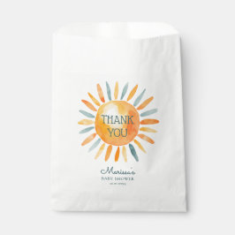 ここ来で男の子の赤ちゃんシャワー フェイバーバッグ