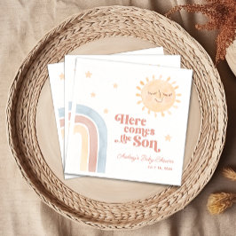 ここ来でBoho Baby Shower スタンダードカクテルナプキン