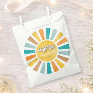 ここ来でBoho Sunshine Boy Baby Shower フェイバーバッグ