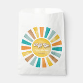 ここ来でBoho Sunshine Boy Baby Shower フェイバーバッグ (正面)