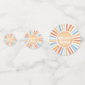 ここ来でSON boho男の子のシャワー コンフェッティ (正面)