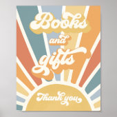 ここ来でSon Sun赤ちゃんシャワー本と贈り物 ポスター (正面)