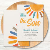 ここ来でSon Sunshine Baby Shower 招待状