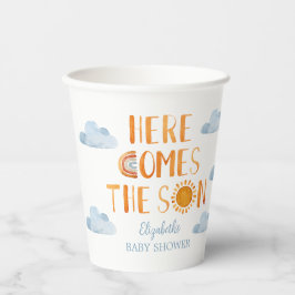 ここ来でSon Sunshine Baby Shower 紙コップ