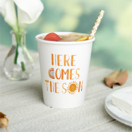 ここ来でSon Sunshine Baby Shower 紙コップ