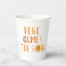 ここ来でSon Sunshine Baby Shower 紙コップ
