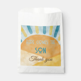 ここ来でSon Sunshine Blue Ray Baby Shower フェイバーバッグ