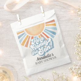 ここ来でSon Sunshine Boy Baby Shower フェイバーバッグ