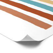 ここ来でSon Sunshine Boy Baby Shower ポスター (角)