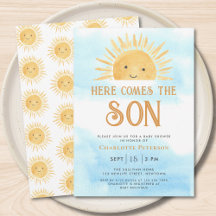 ここ来でSon Sunshine Sky Baby Shower