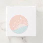 ここ来でSun Baby Showerのメッセージカード フェイバータグ (インサイチュ)