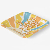 ここ来でSun Baby Shower ペーパープレート (傾斜あり)