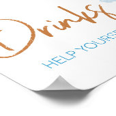 ここ来でSun Baby Shower Drinks ポスター (角)