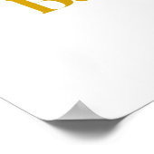 ここ来でSun Baby Shower Welcome Sign ポスター (角)